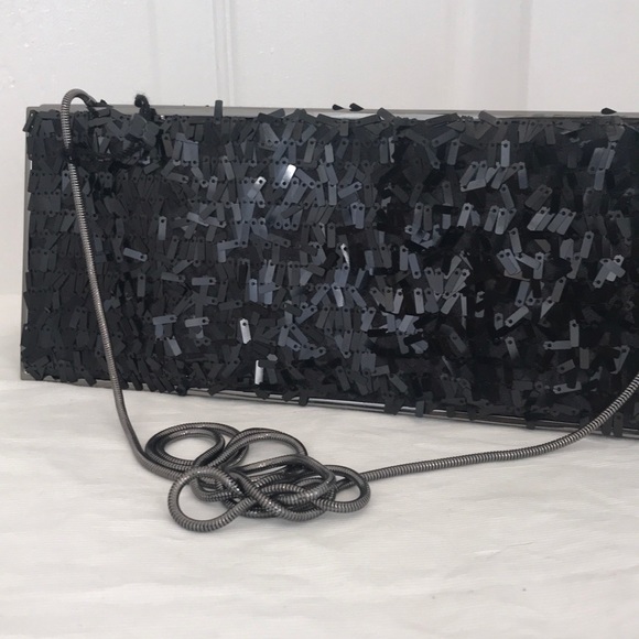 BCBG sequins clutch purse - Picture 7 of 8